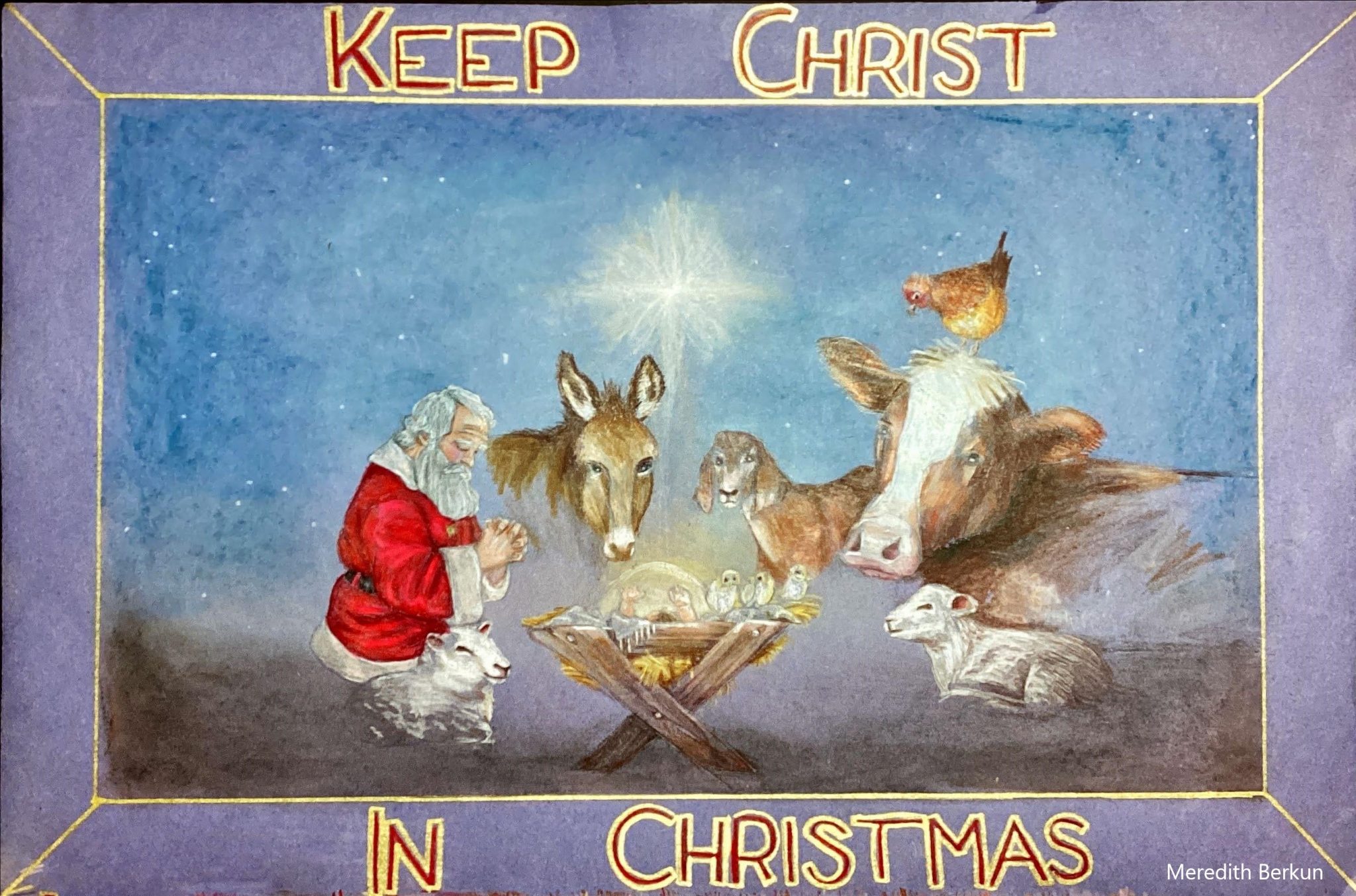 Keep Christ in Christmas Poster Contest Cheshire Knights of Columbus